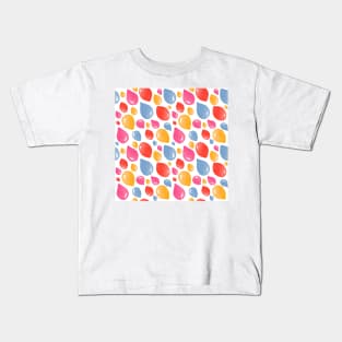 Colorful Party Balloon Pattern Kids T-Shirt